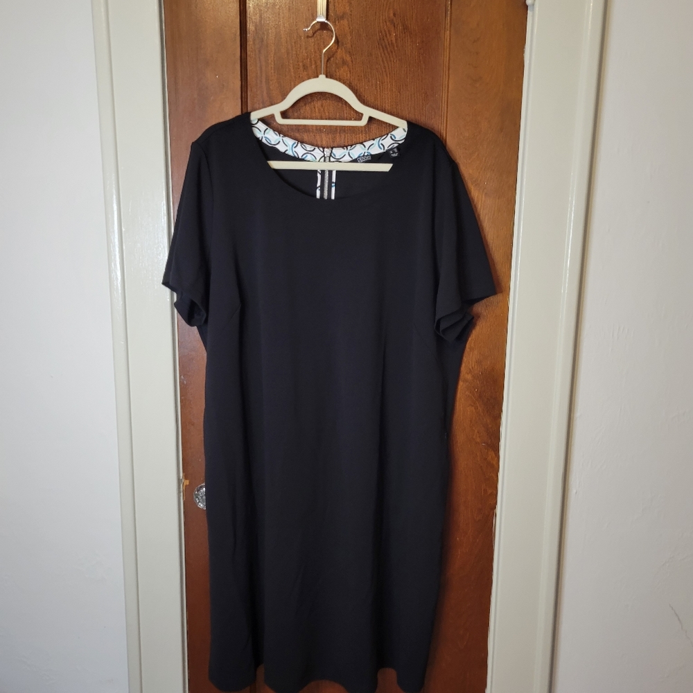 DENNIS by Dennis Basso Black Dress SZ 24W